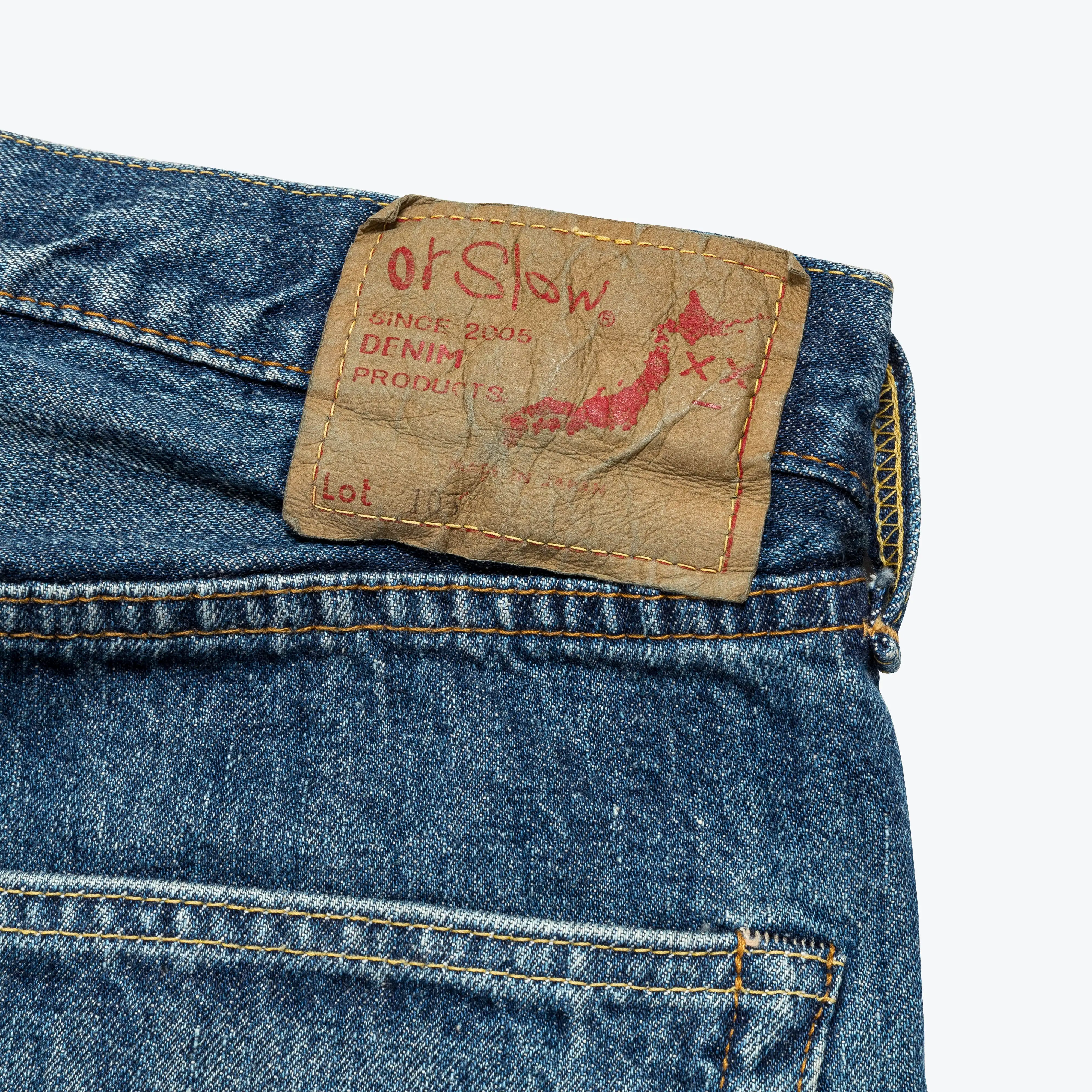 105 Standard Selvedge Denim - 2 Year Wash