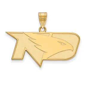 10k Yellow Gold North Dakota Medium Pendant