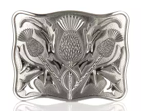 Antique Thistle Belt Buckle