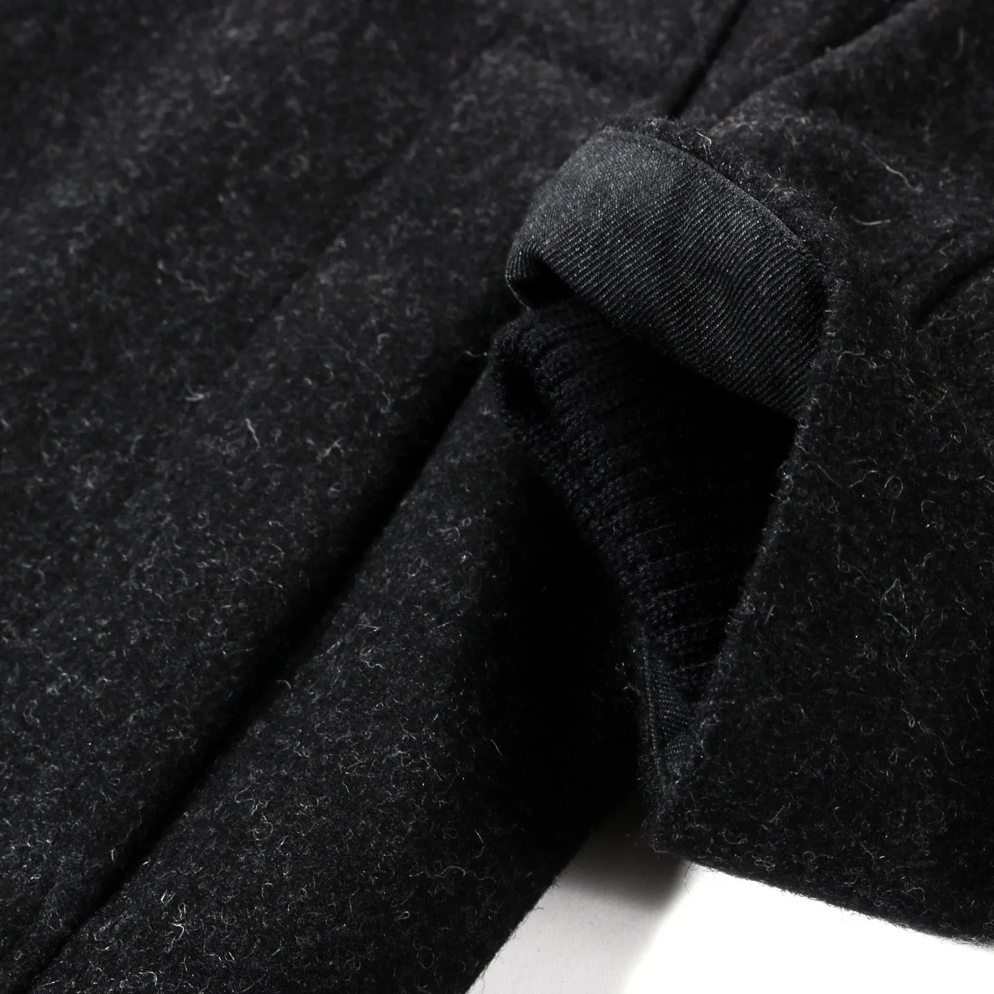 ARPENTEUR ATLAS COAT WOOL MELTON CHARCOAL