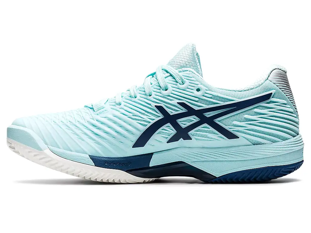 ASICS Women's SOLUTION SPEED FF 2 CLAY (Clear Blue/Light Indigo)