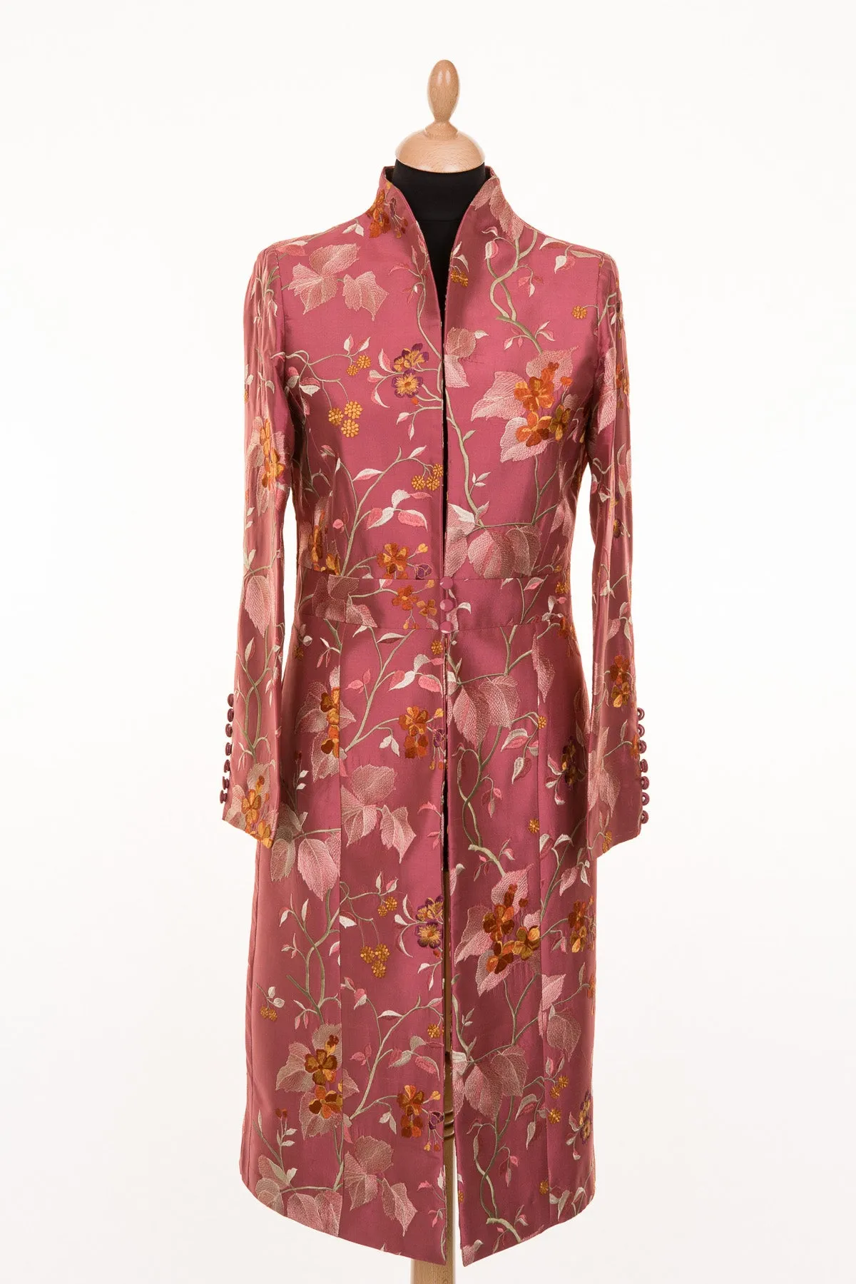 Avani Coat in Pink Shalimar