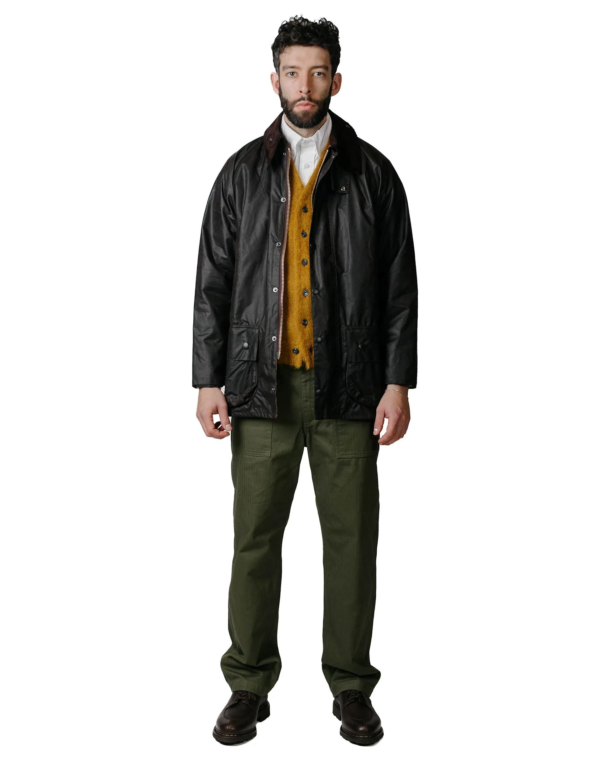 Barbour Beaufort Wax Jacket Sage