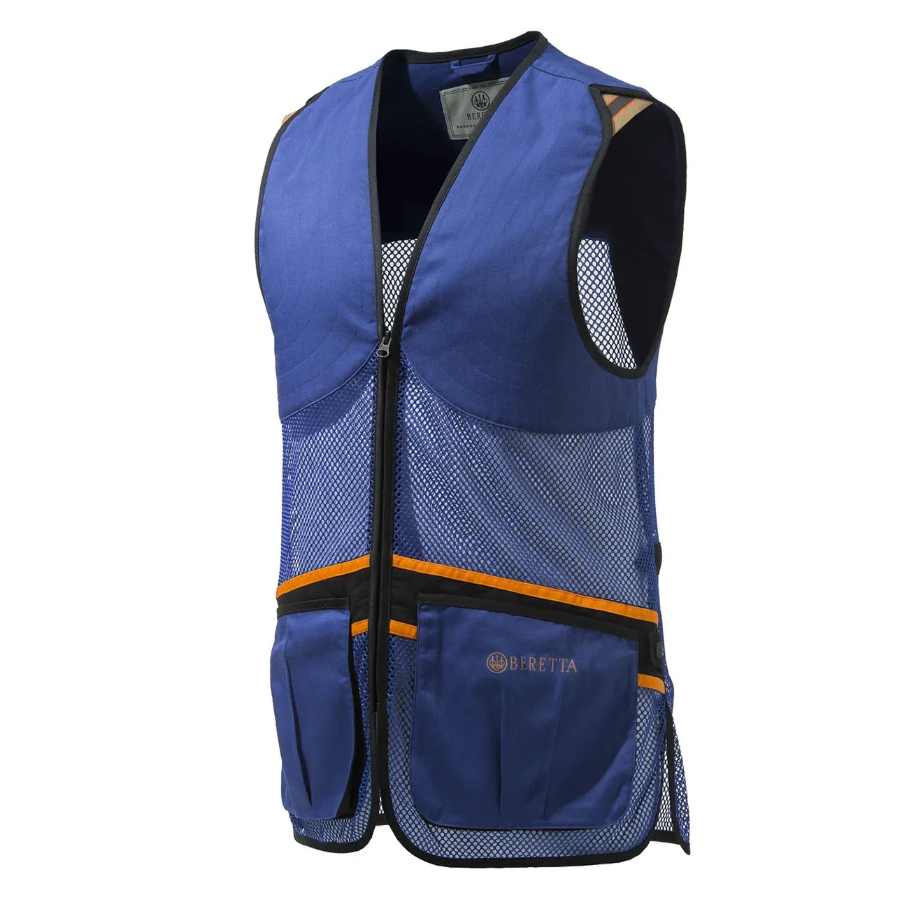 Beretta Full Mesh Shooting Vest Beretta Blue