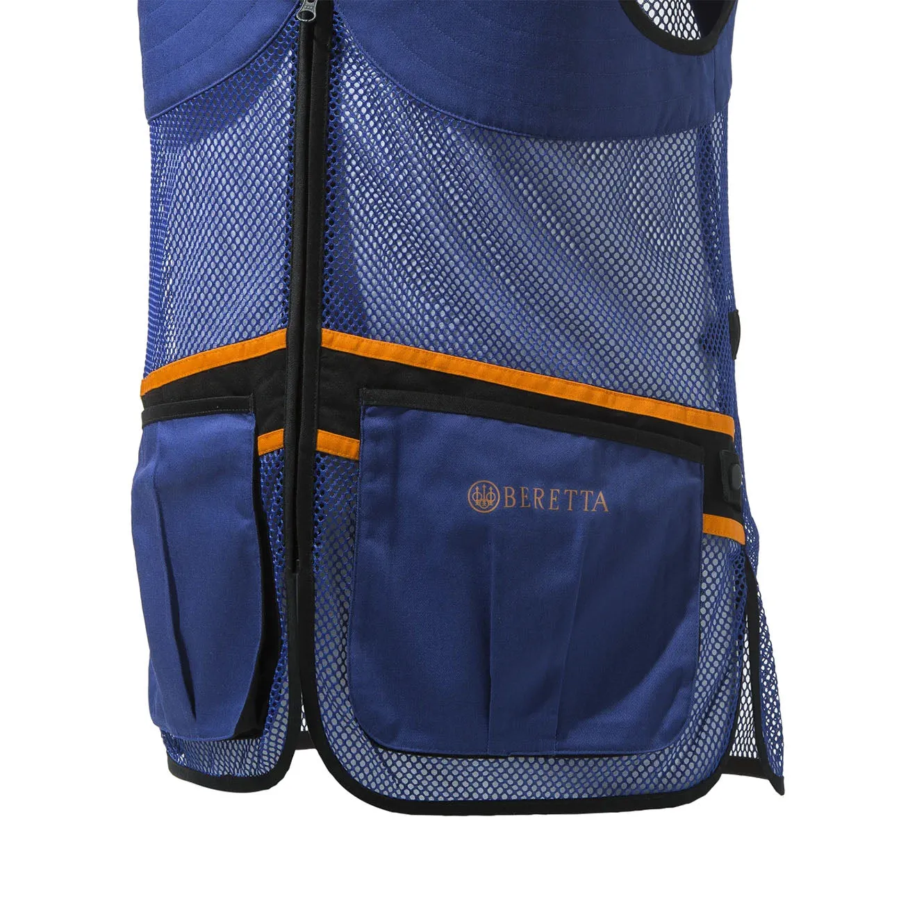 Beretta Full Mesh Shooting Vest Beretta Blue