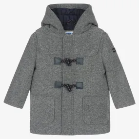 Boys Grey Duffle Coat