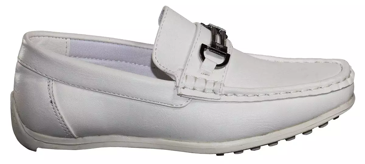 Boys Slip-On Loafer with Buckle