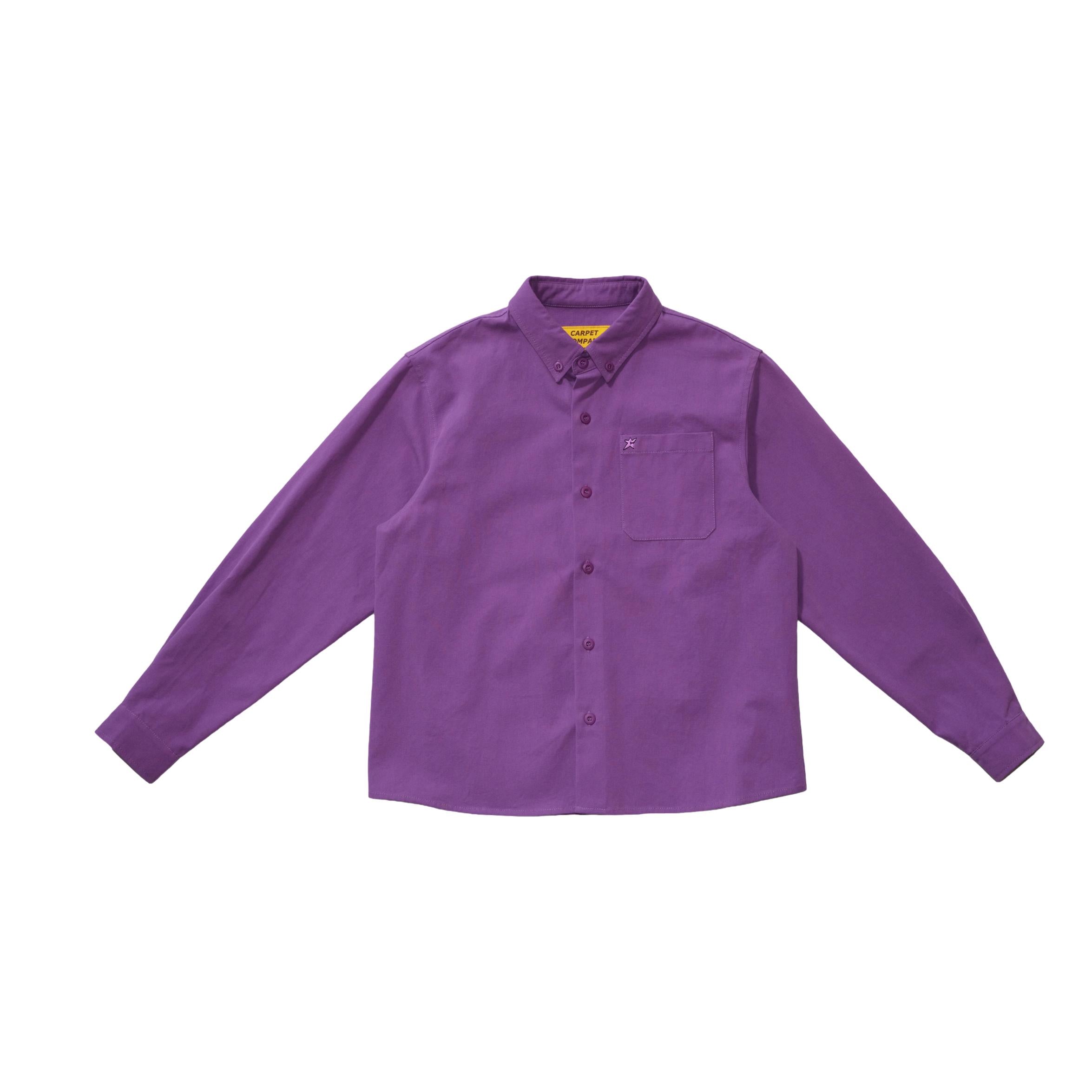 Carpet Company C-Star Button Up Purple