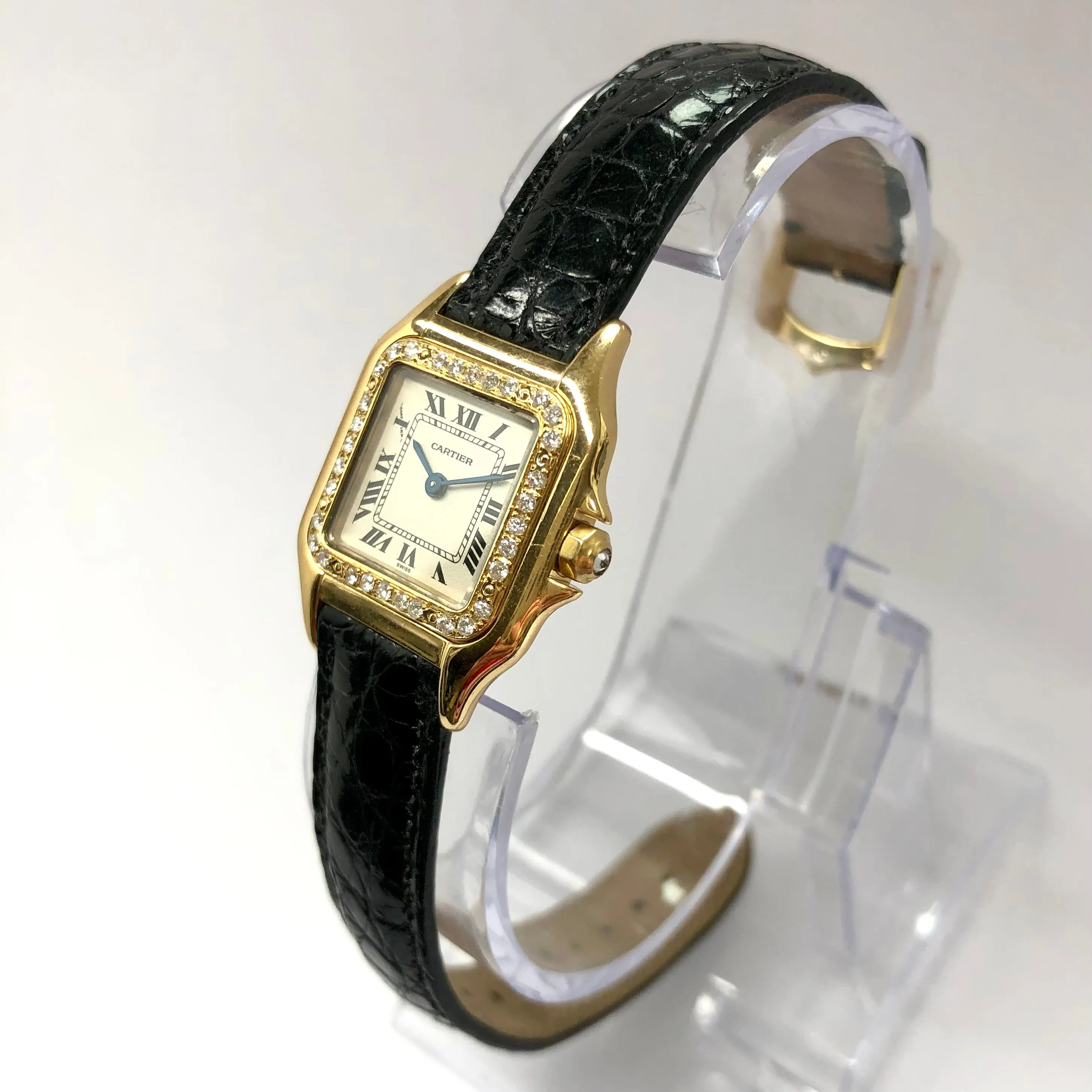 CARTIER PANTHERE Quartz 23mm 18K Yellow Gold 0.76TCW DIAMOND Watch