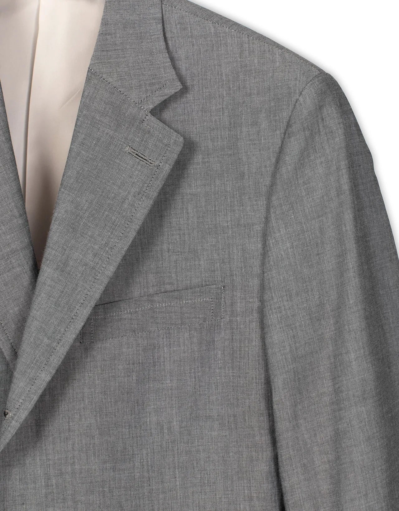 CHARCOAL CHAMBRAY SPORT COAT