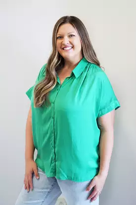 Chasity Button Up Lush Blouse