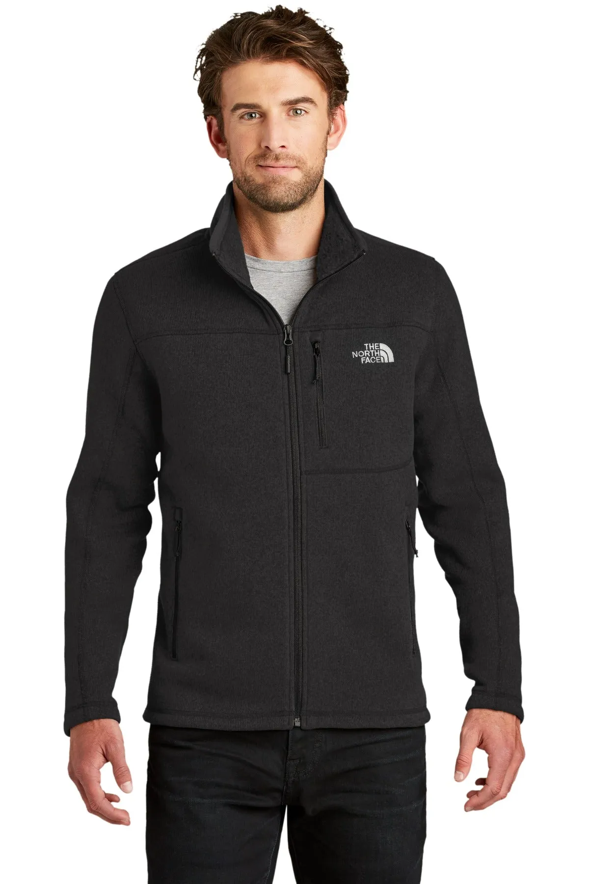 Custom Embroidered - The North Face  Sweater Fleece Jacket. NF0A3LH7