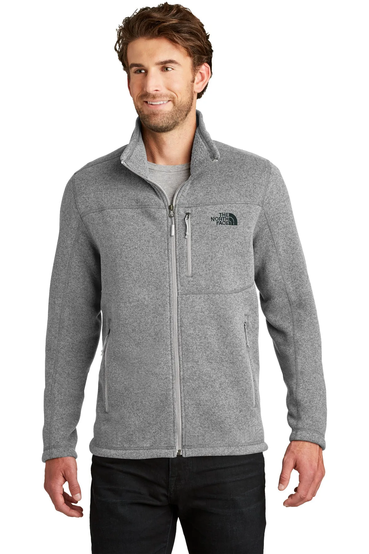 Custom Embroidered - The North Face  Sweater Fleece Jacket. NF0A3LH7