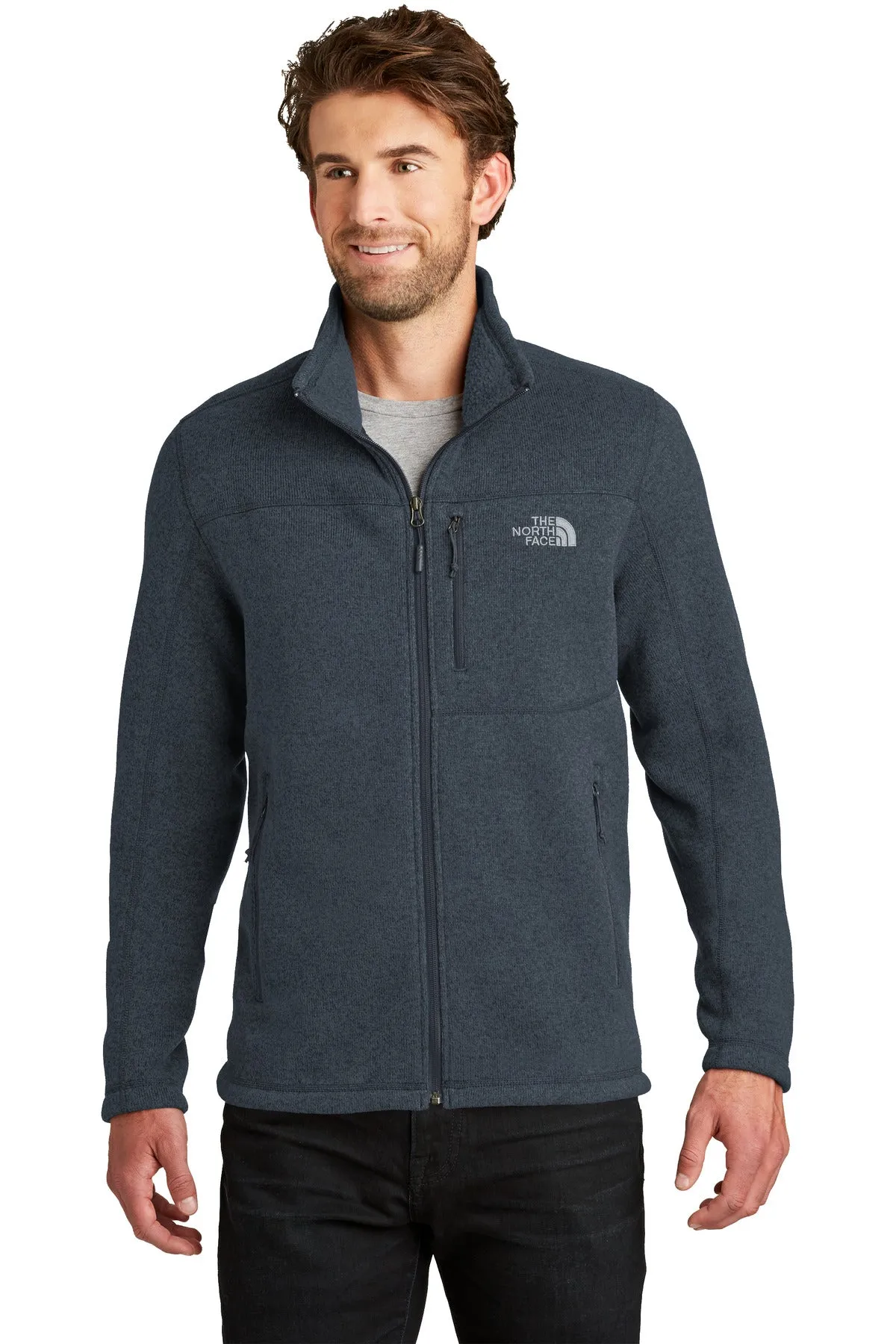 Custom Embroidered - The North Face  Sweater Fleece Jacket. NF0A3LH7