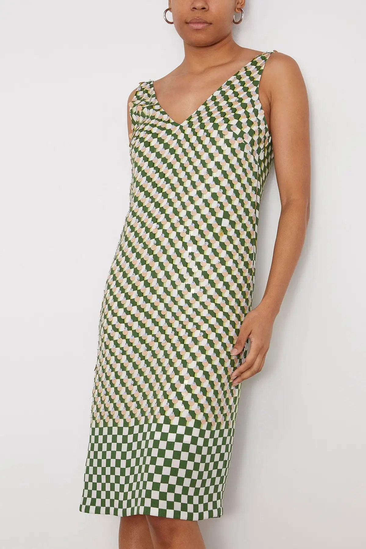 Debbie Dress in Green