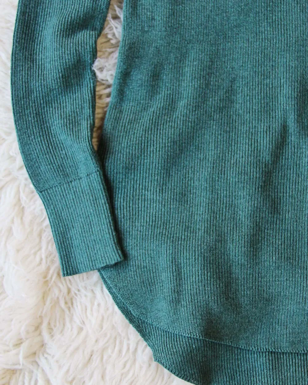 Everyday Layering Sweater in Pine