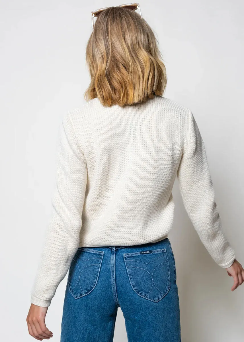 Fantino Sweater Jacket - Cream