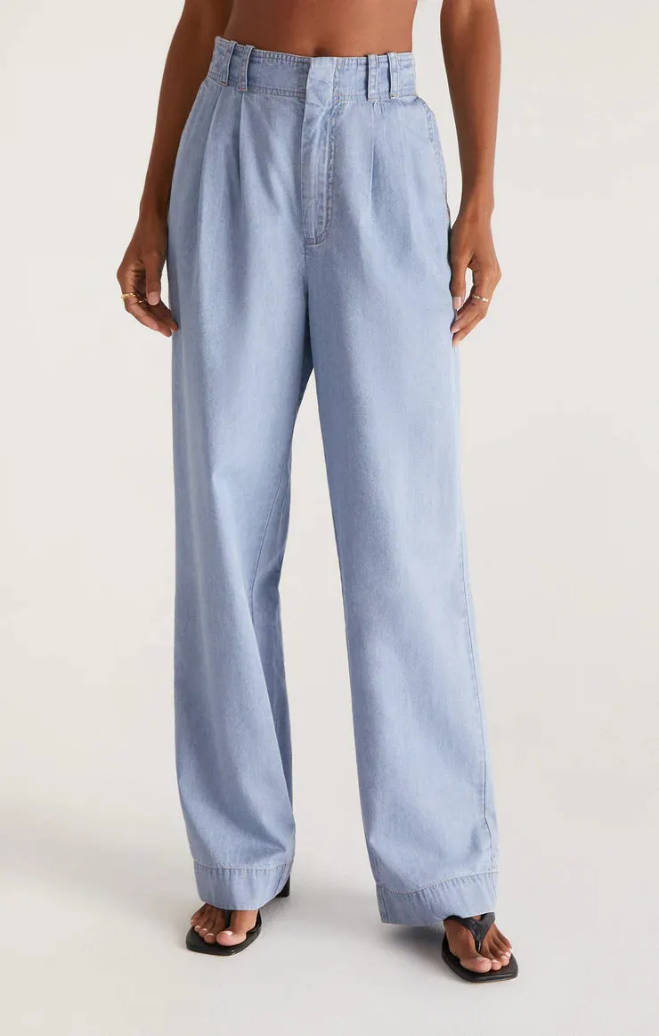 Farah Chambray Trouser