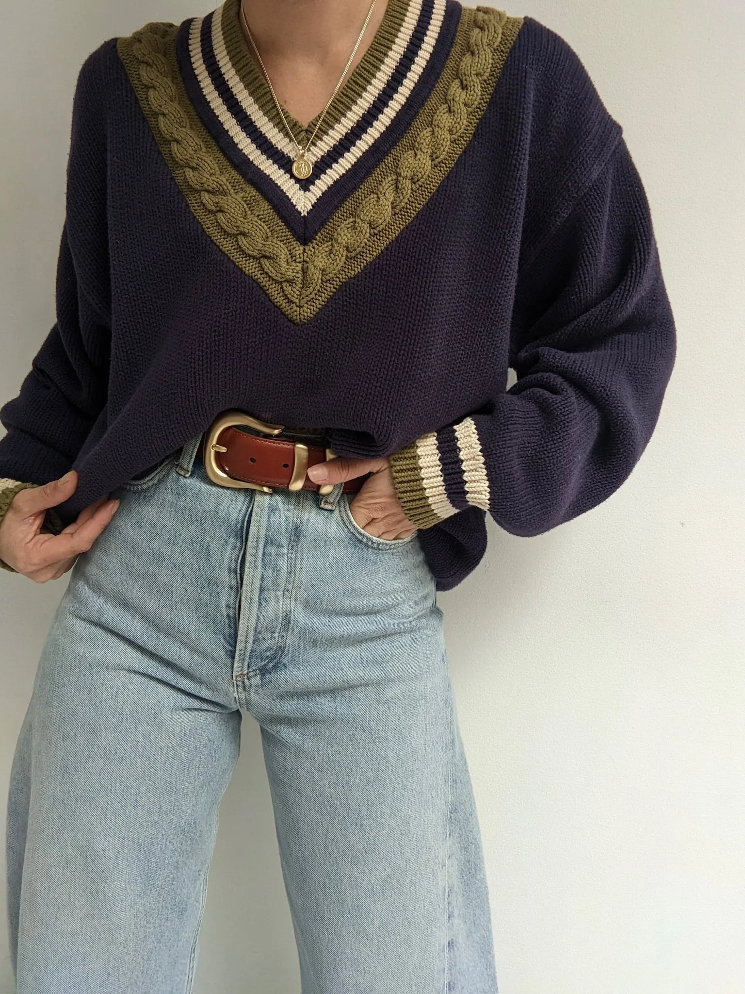 Favorite 90s Collegiate Sweater