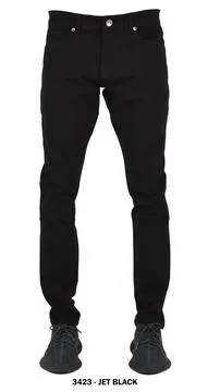 FOCUS FASHION DENIM (3423 - JET BLACK) SS'23 CLEAN WASH DENIM