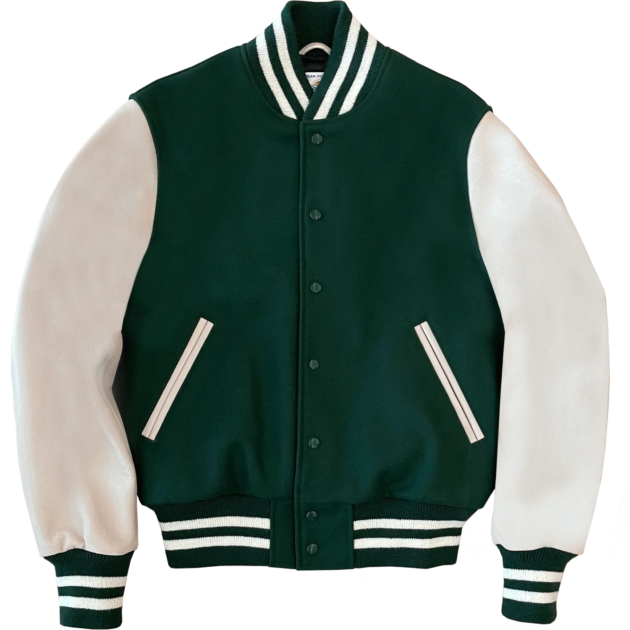 Forest/Stone Classic Varsity Jacket