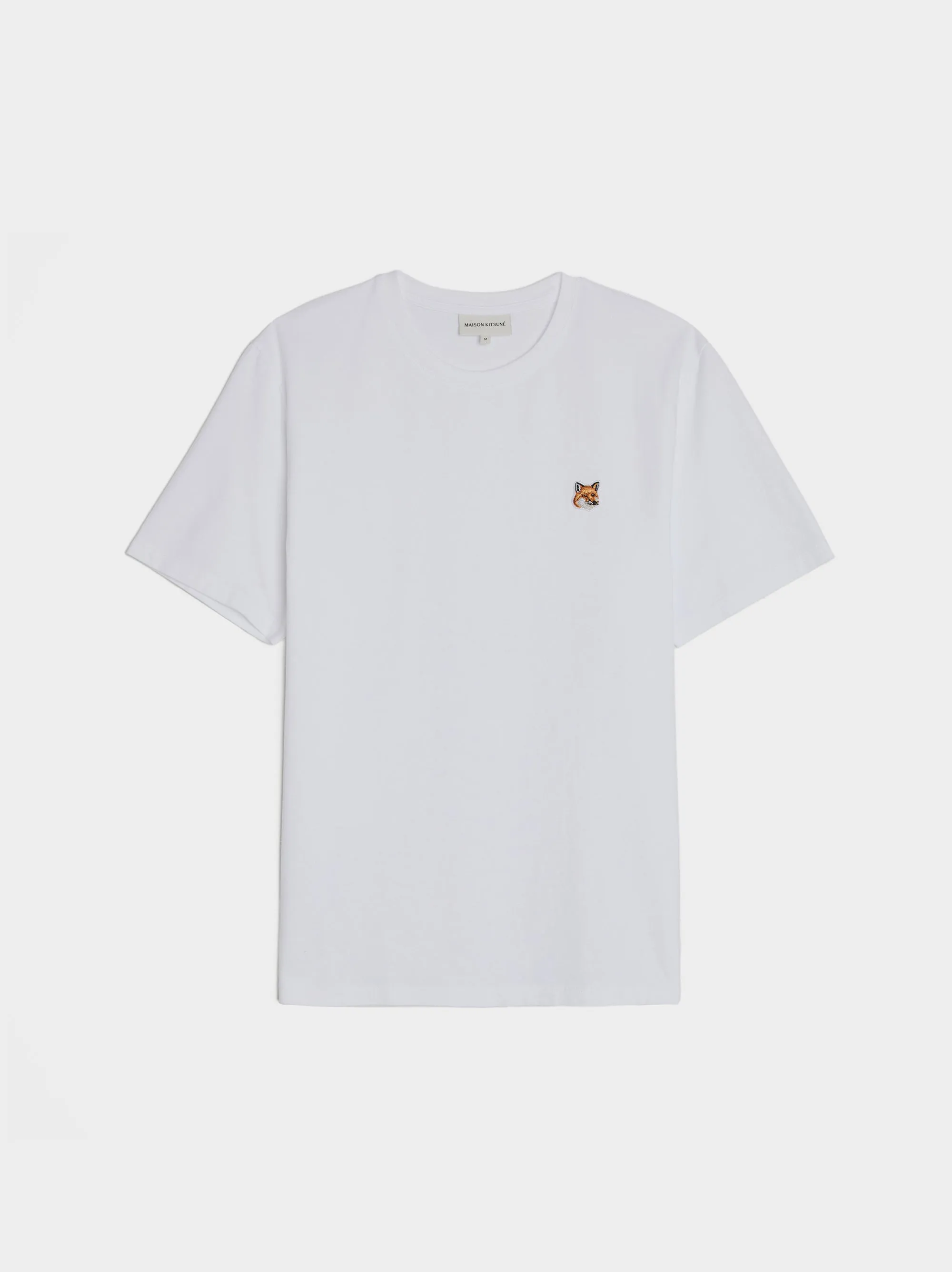 Fox Head Patch Regular Tee Shirt, White