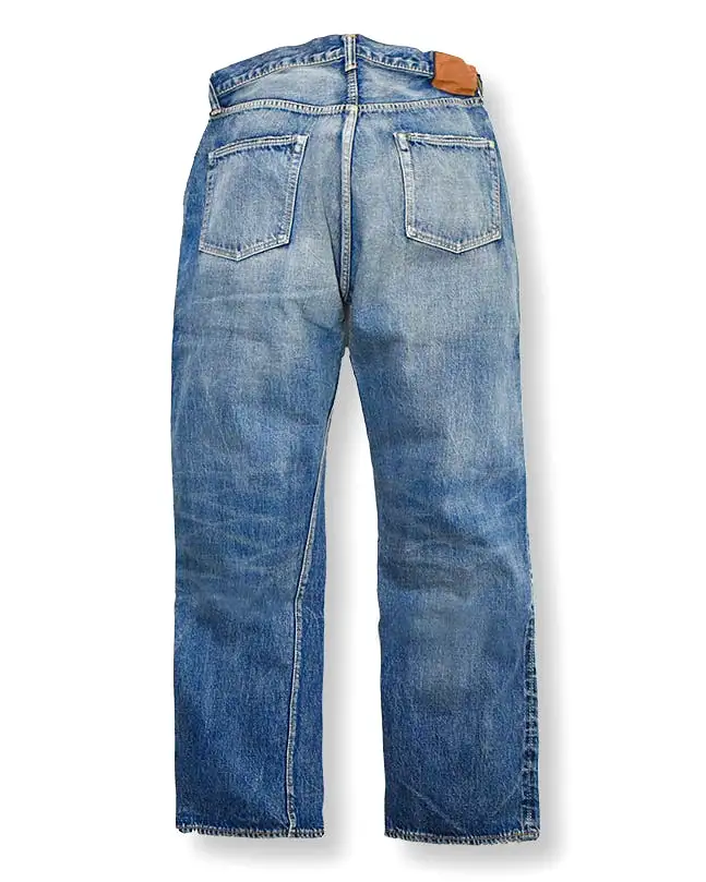 Fullcount 0105 Dartford Wide Faded Selvedge Denim