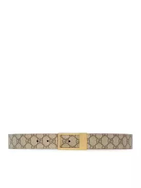 GG belt with rectangular buckle