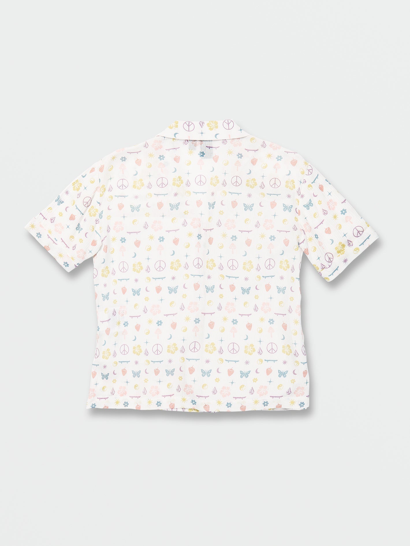 Girls Stickerbook Top - Star White