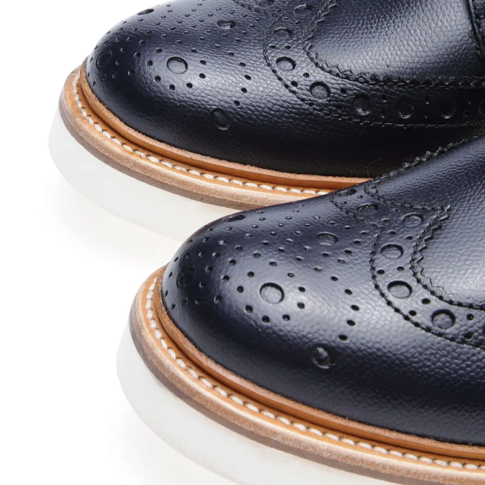 Grenson Fred V BootNavy Alpine Grain