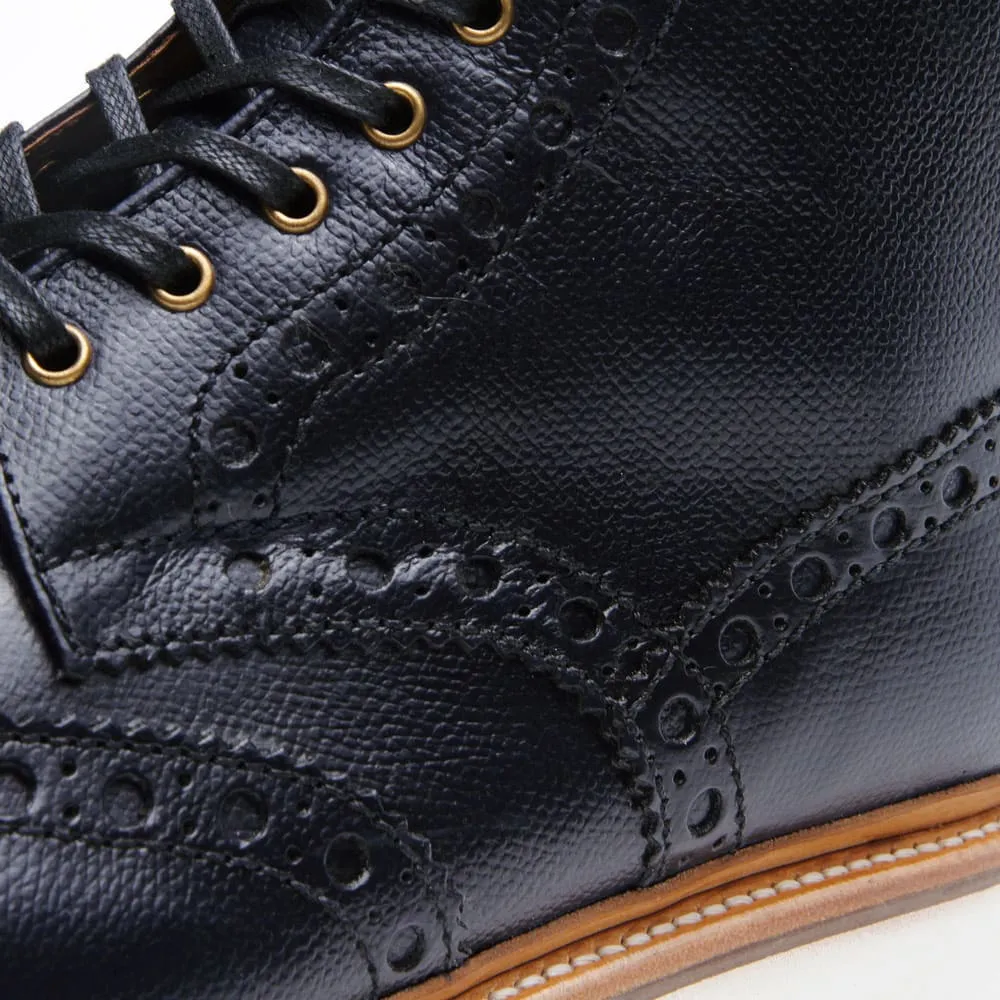 Grenson Fred V BootNavy Alpine Grain