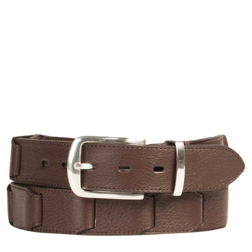 Interlocking Deerskin Belt