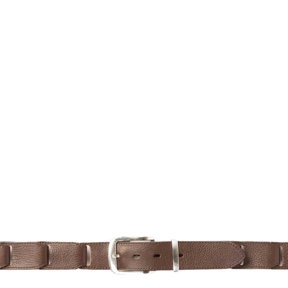 Interlocking Deerskin Belt