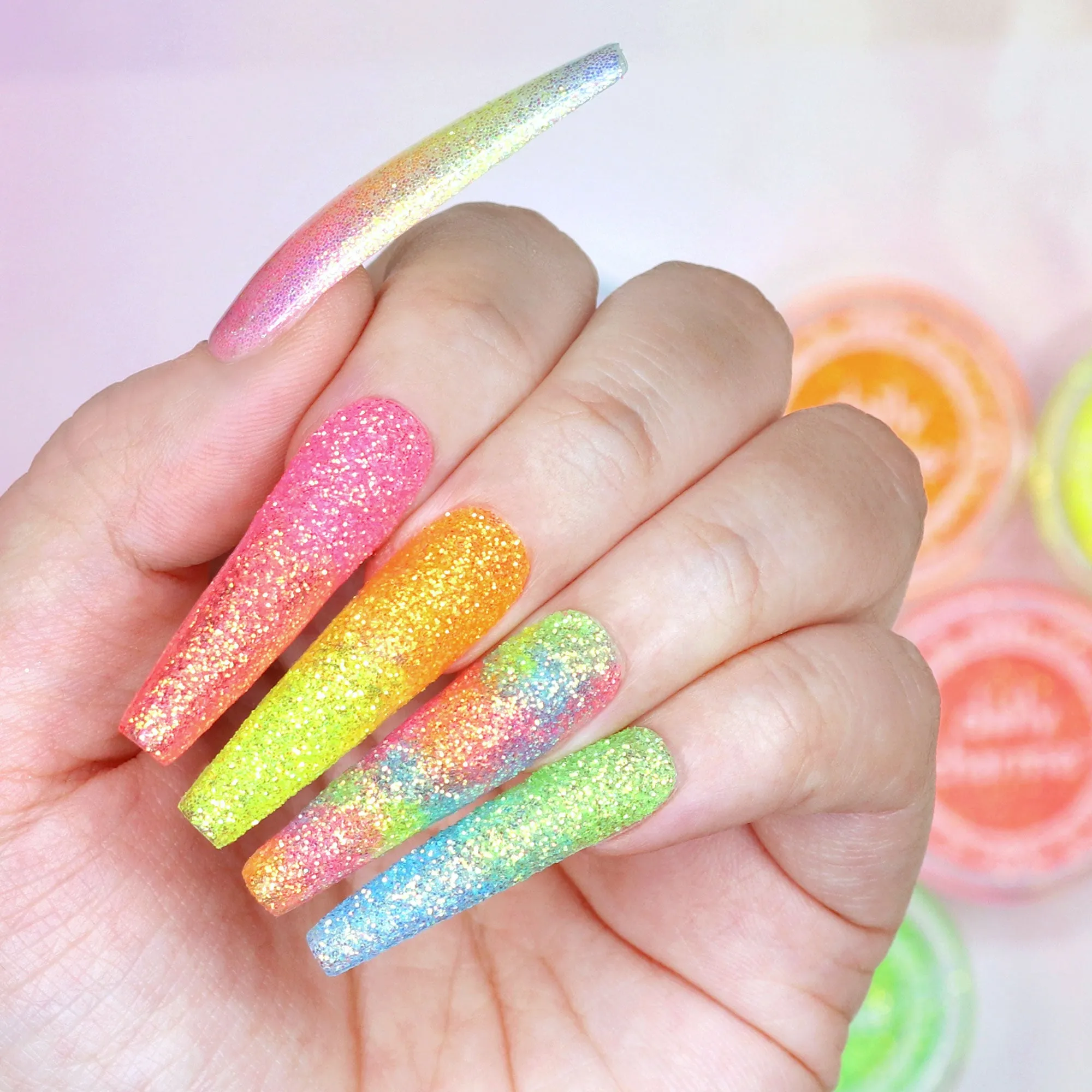 Iridescent Neon Glitter Dust / Yellow Submarine