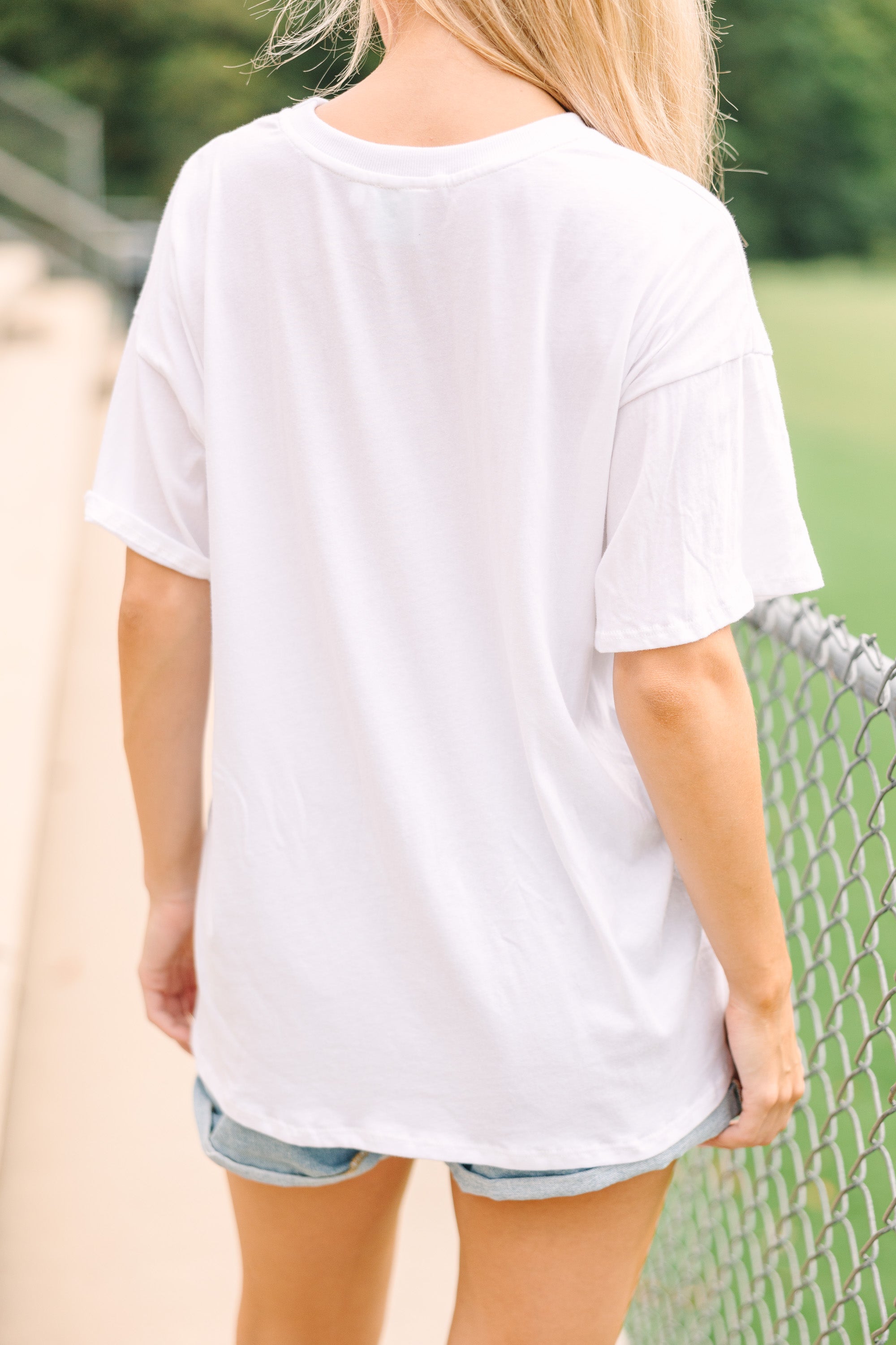 It's Gameday White Lepoard Graphic Tee