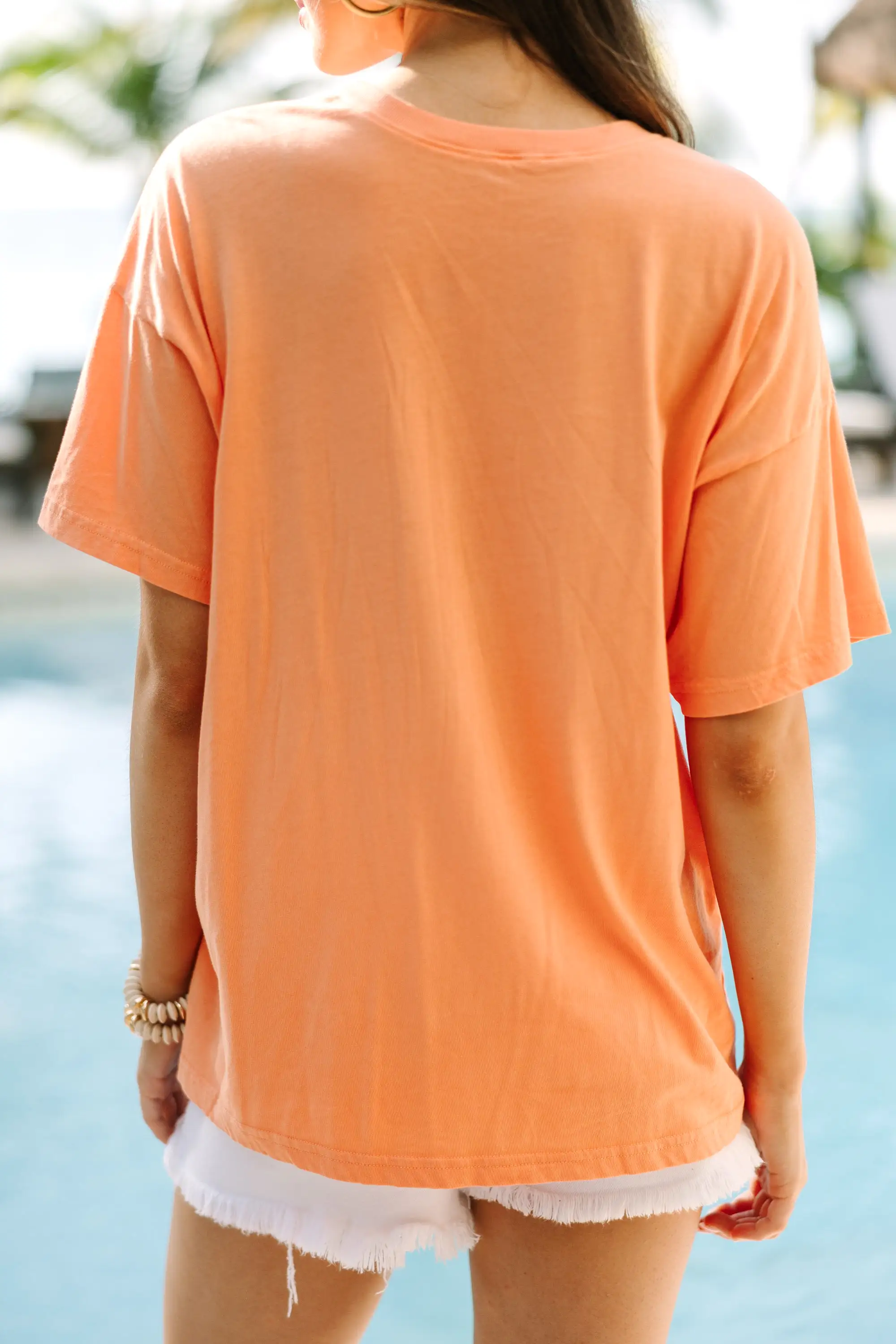 It's The Weekend Orange Graphic Tee