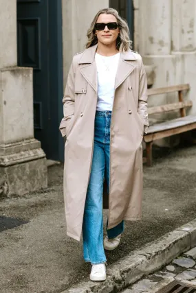 Kim Trench Coat Taupe