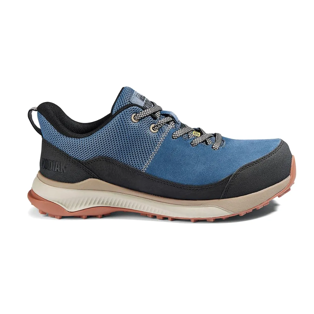 Kodiak Quicktrail Leather Women's Composite Toe Work Safety Athletic Shoe 835BIN - Indigo