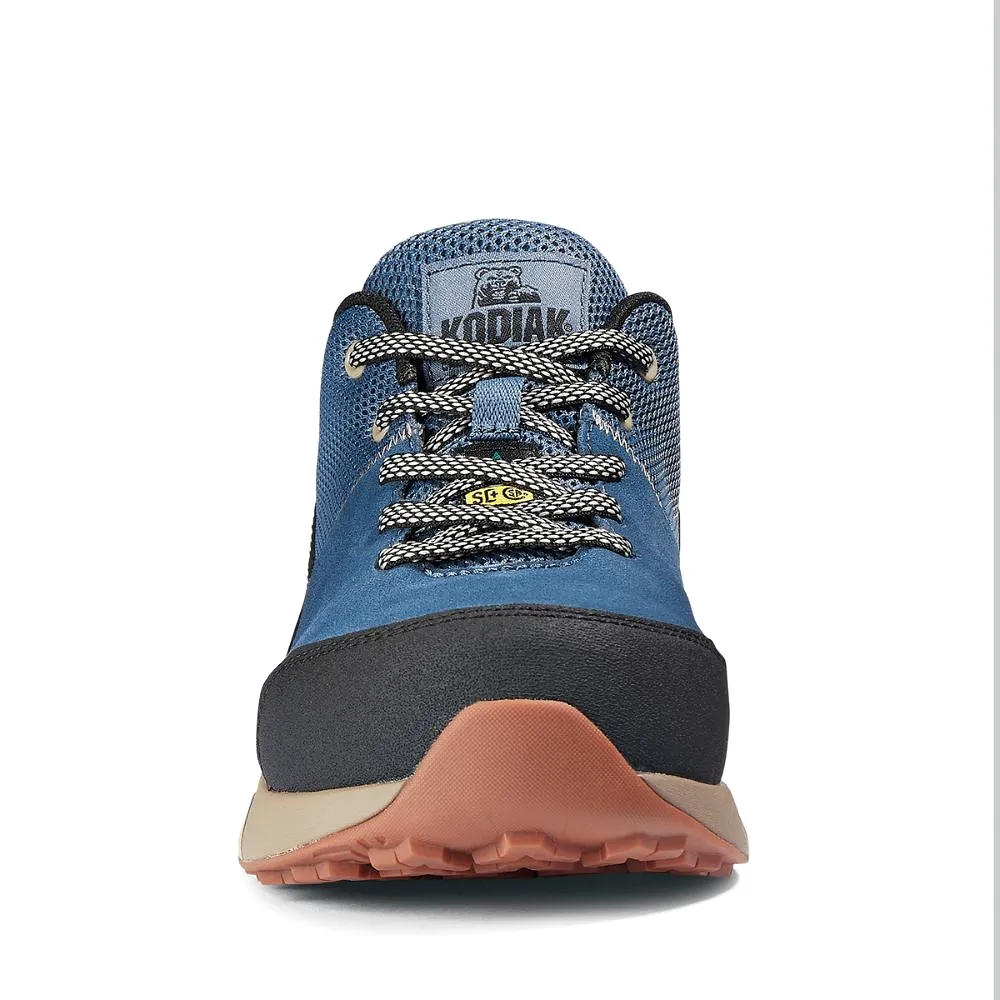 Kodiak Quicktrail Leather Women's Composite Toe Work Safety Athletic Shoe 835BIN - Indigo