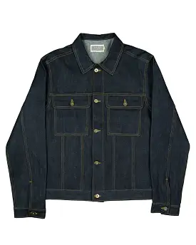 KYTONE Motorsport Selvedge Denim Embroidered Highway Jacket