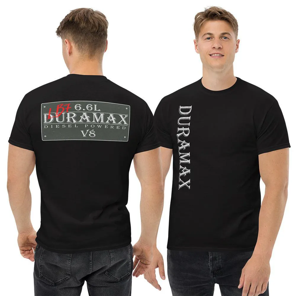 LB7 Duramax T-Shirt - Vintage Sign Double Sided Print