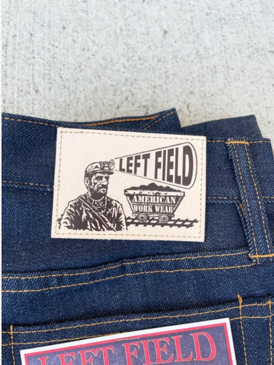 Left Field NYC Greaser 1968 Cone White Oak 13 oz NON Selvedge Denim (size down, running +1 ) Check Specs