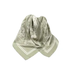 Light Green Satin Bandana Scarf - ETA 4/30