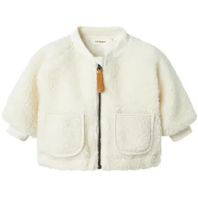 Lil'Atelier Coconut Milk Ladybug Lajo Bomber Jacket