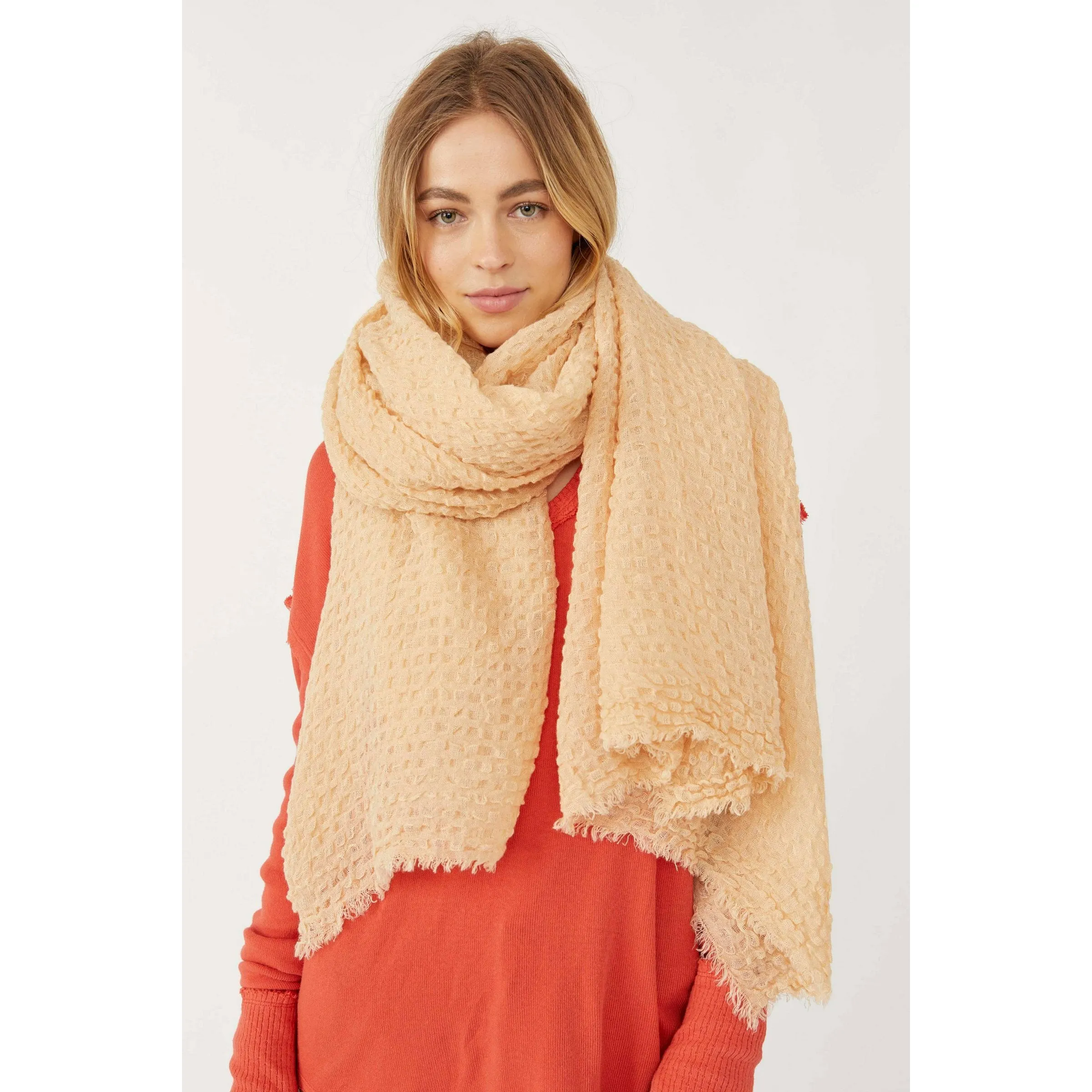 Long Weekend Waffle Scarf