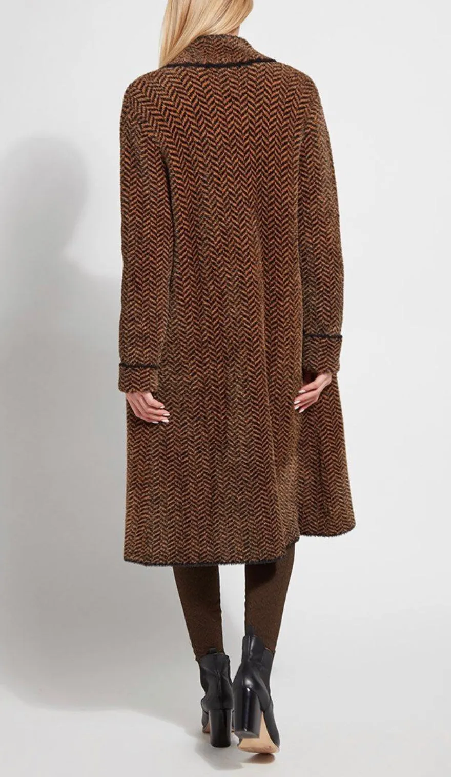 Lyssa Garnet Sweater Coat