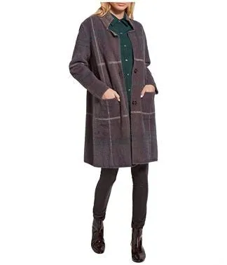 Lyssa Garnet Sweater Coat