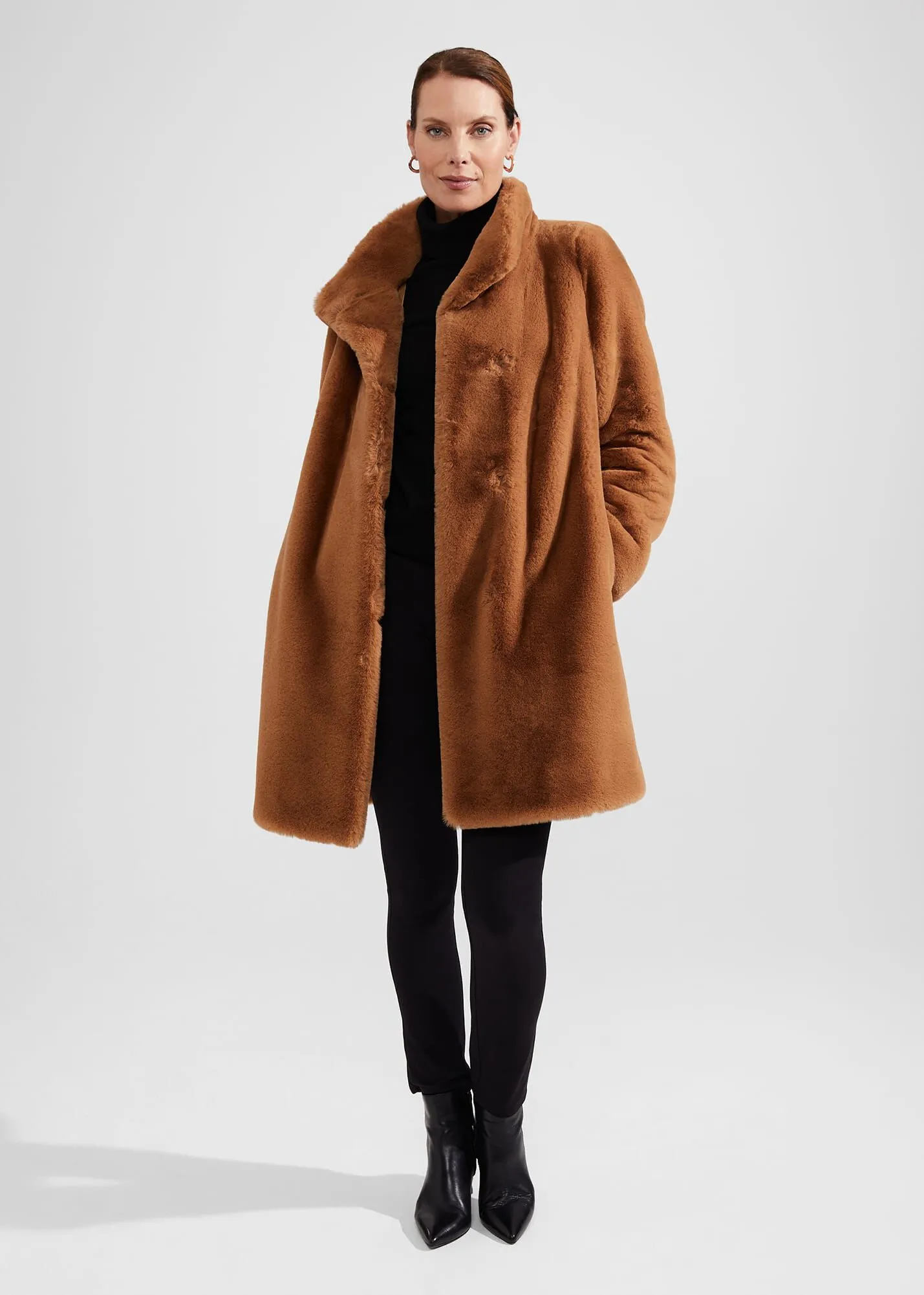 Maddox Faux Fur Coat 