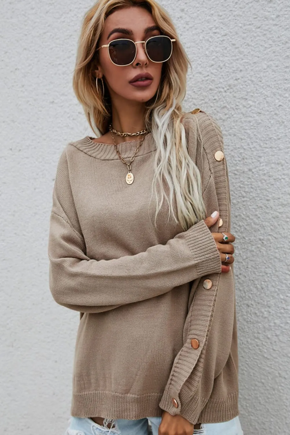 Mallorie Boat Neck Sweater