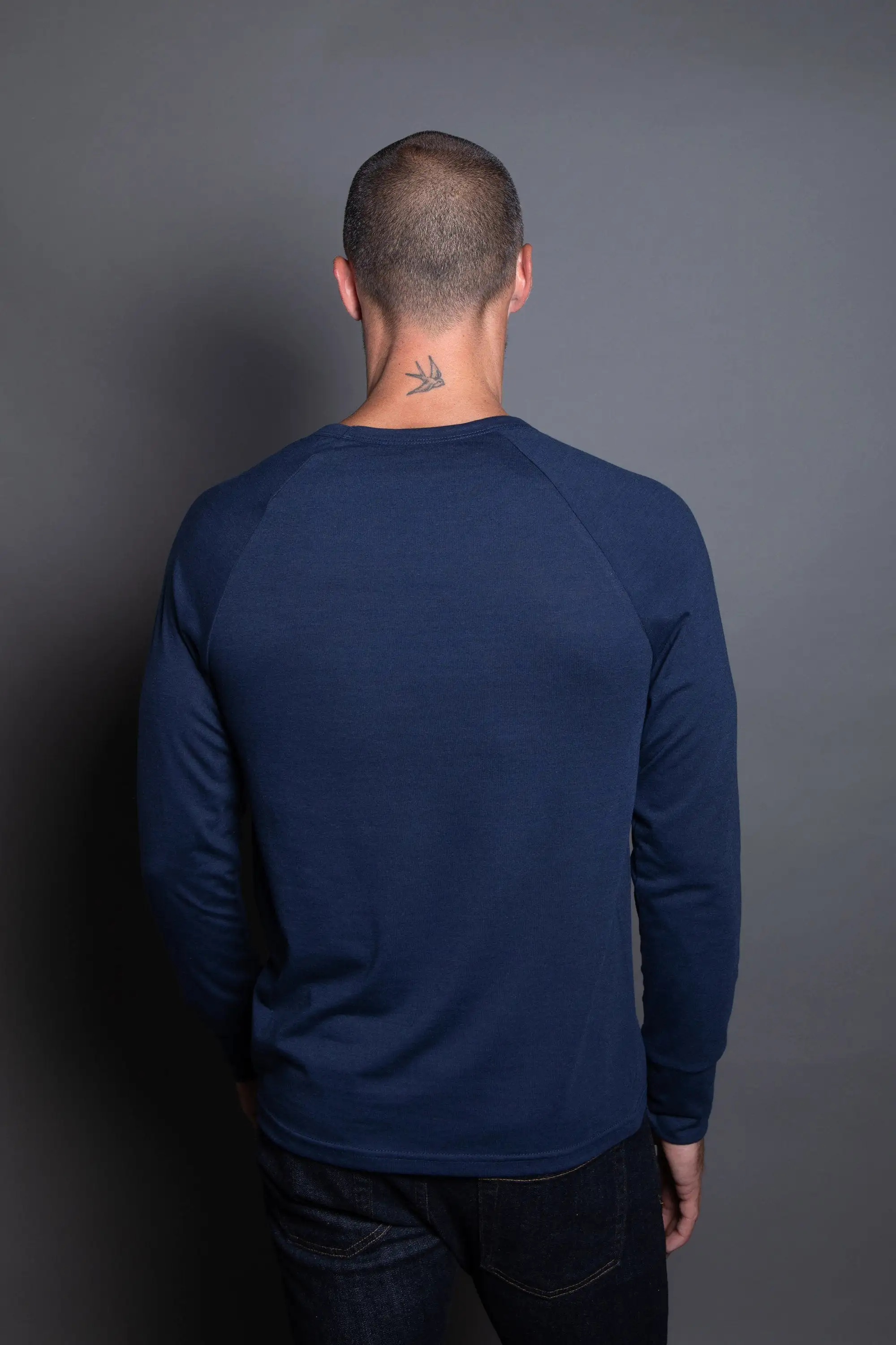 Men's Cameron Tri-Blend Long Sleeve Tee